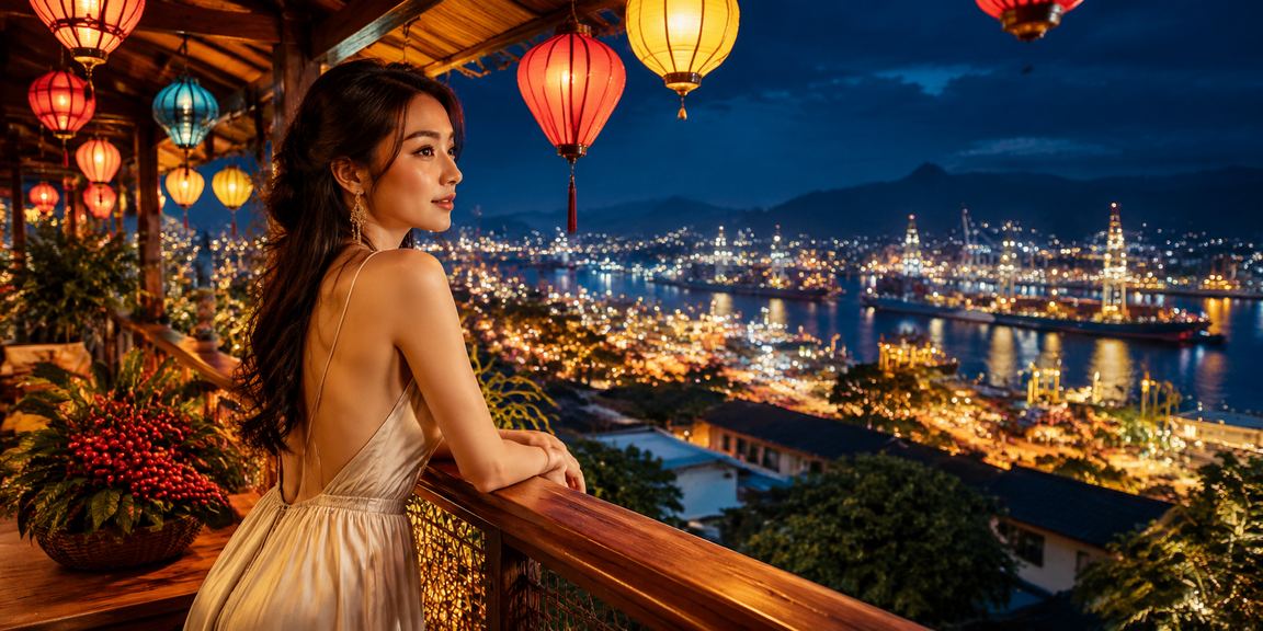 Người dùng Việt Nam xem xét điều khoản dịch vụ tại quán cà phê Hải Phòng